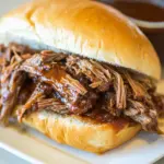 Slow Cooker Tri Tip Sandwiches