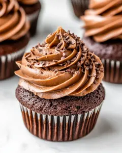 Small Batch Chocolate Cupcakes