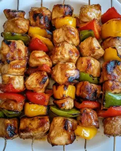 Smoked Chicken Kebabs