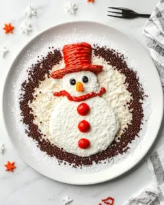 Snowman Pancakes