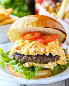Southern Pimento Cheese Burger