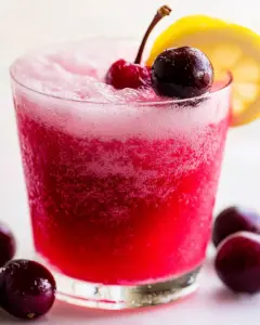 Sparkling Cherry Lemonade