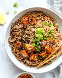 Spicy Miso Soba Noodles