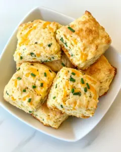 Spinach Cheddar Chive Scones