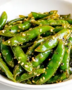 Stir Fried Sugar Snap Peas