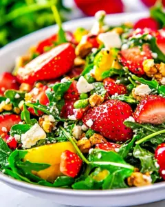 Strawberry Arugula Salad