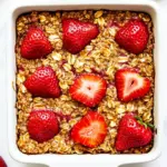 Strawberry Baked Oatmeal