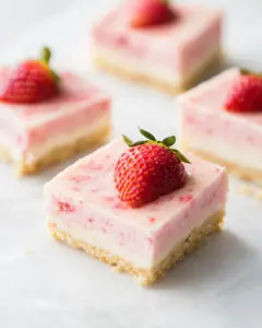 Strawberry Cheesecake Bars