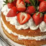 Strawberry Cream Cake