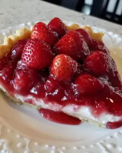 Strawberry Cream Pie