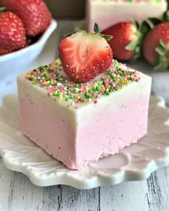 Strawberry Daiquiri Fudge