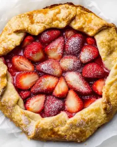 Strawberry Galette