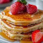 Strawberry Greek Yogurt Pancakes