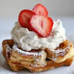 Strawberry Mascarpone Stuffed French Toast
