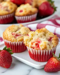 Strawberry Muffins