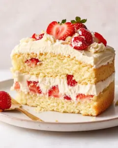 Strawberry Pound Cake