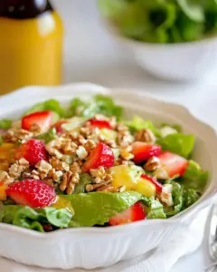 Strawberry Romaine Salad