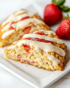 Strawberry Scones