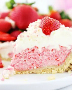 Strawberry Shortcake Pie