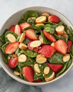Strawberry Spinach Salad