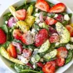 Strawberry Spinach Salad Poppy Seed Dressing