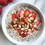 Strawberry Toasted Almonds Overnight Grains Recipe