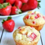 Strawberry and Cream Cheese Muffins