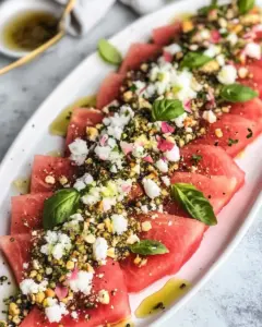 Watermelon Carpaccio