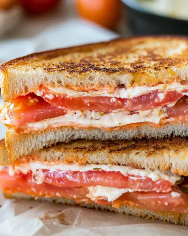 Summertime Tomato Sandwich