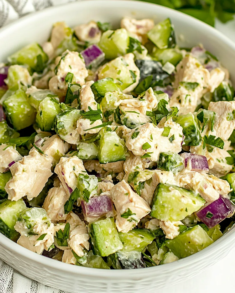 Tarragon Chicken Salad