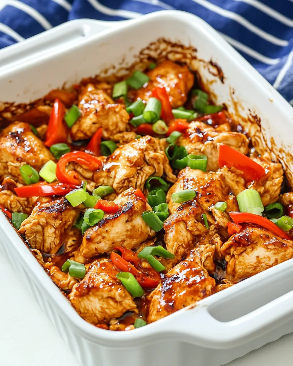 Teriyaki Chicken Casserole