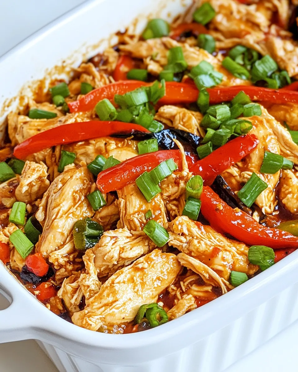 Teriyaki Chicken Casserole