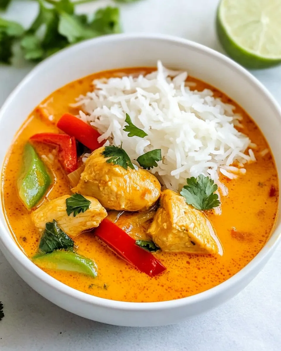 Thai Red Curry Chicken