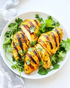 Turmeric Ginger Grilled Chicken