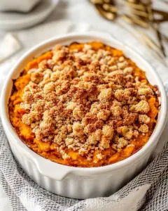 Vanilla Sweet Potato Casserole