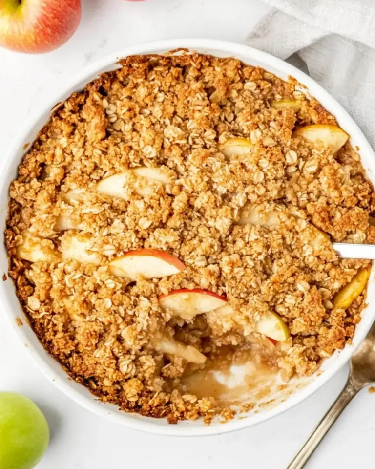Vegan Apple Crumble