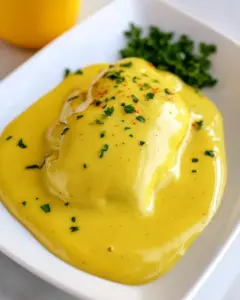 Vegan Saffron Hollandaise