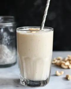 Vegan Vanilla Cashew Smoothie