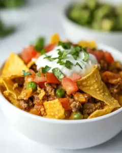 Walking Taco Casserole