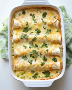 White Chicken Enchiladas