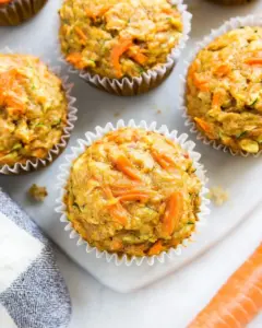 Zucchini Carrot Muffins